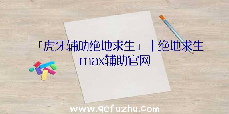 「虎牙辅助绝地求生」|绝地求生max辅助官网